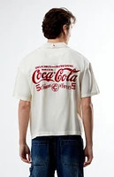 Coca-Cola By PacSun Fountains Woven Camp Shirt