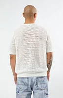 Guess White Peaks Woven T-Shirt