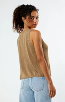 Little Lies Iris Knit Sweater Tank Top