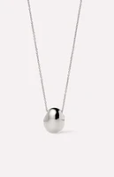 Ana Luisa Pebble Mini Silver Pendant Necklace