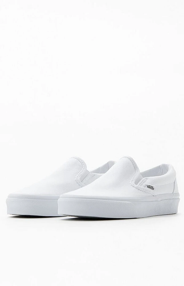 Classic Slip-On White Shoes