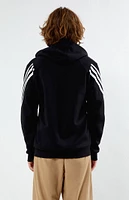 adidas Essentials Fleece 3-Stripe Full Zip Hoodie