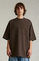 Fear of God Essentials Heather Wood Heavy T-Shirt