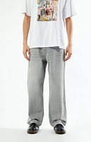 The Met x PacSun Gray Logo Baggy Jeans