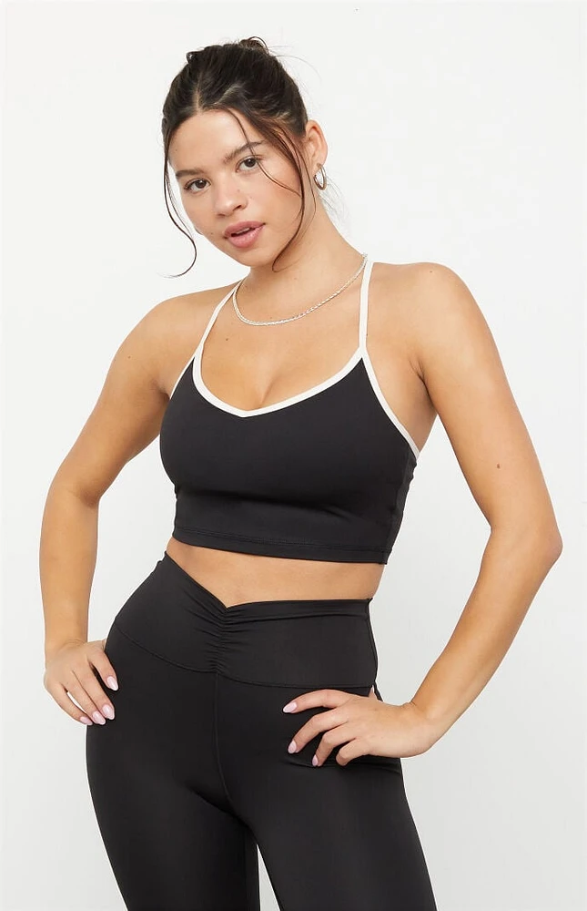 PAC 1980 WHISPER Active Charlie X-Back V-Neck Sports Bra