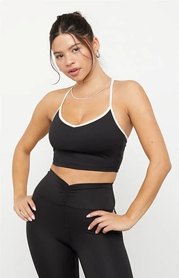 PAC 1980 WHISPER Active Charlie X-Back V-Neck Sports Bra