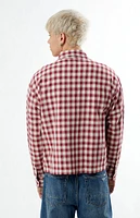 PacSun Plaid Long Sleeve Button Down Shirt
