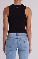 ABRAND Heather Icon Long Singlet Tank Top