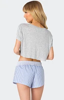 Edikted Seville Cropped T-Shirt