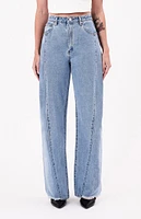 ABRAND Lorette Carrie High Waisted Baggy Jeans