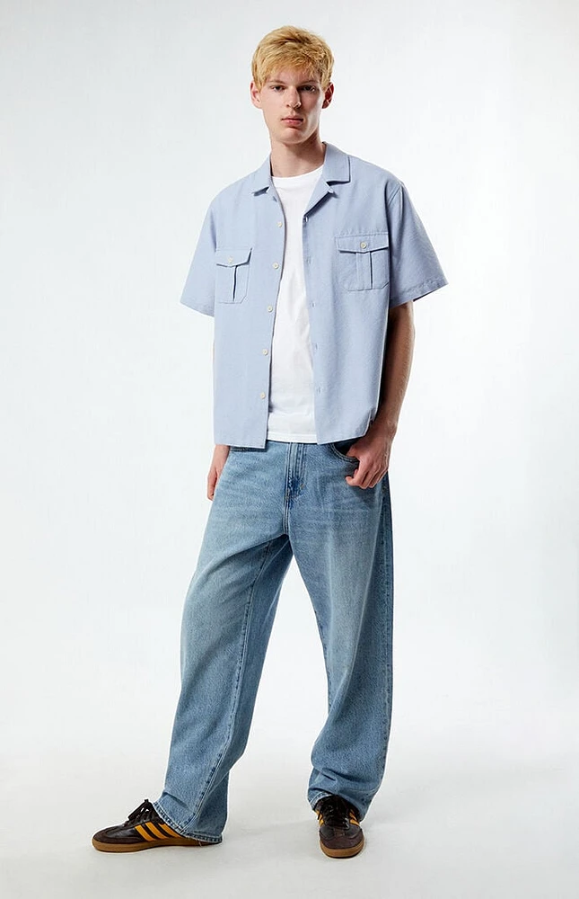 PacSun Baker Oversized Camp Shirt