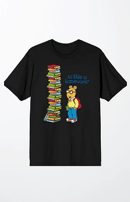 All This Homework Arthur T-Shirt