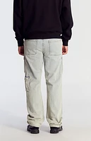 Pacsun Light Indigo Baggy Cargo Jeans