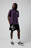 Pacsun Life Of Bliss Fleece Volley Sweat Shorts