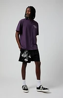 PacSun Life Of Bliss Fleece Volley Sweat Shorts