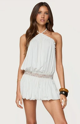 Edikted Aida Backless Bubble Mini Dress