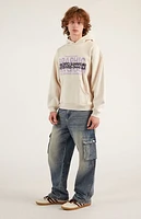 Pacsun Dylan Baggy Cargo Jeans Medium Indigo