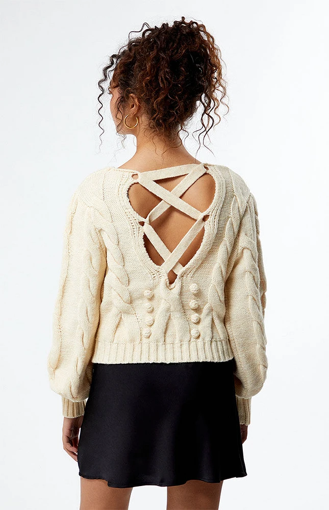 MINKPINK Amina Bobble Sweater