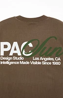 PacSun Brown Design Studio T-Shirt