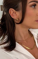 Ellie Vail Anastasia Huggie Hoop Earrings