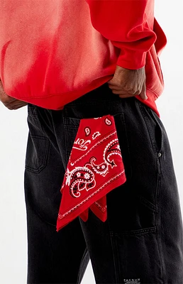 FORD Red Paisley Bandana