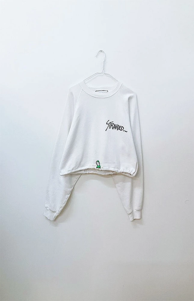 GOAT Vintage Stranded Crop Sweatshirt