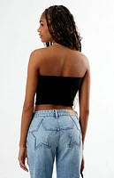 Von Dutch Logo Tube Top
