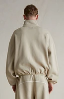 Fear of God Essentials Timber & Cloud White Modern Fleece Track Jacket