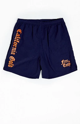 Free & Easy Cali Gold 6.5" Swim Trunks