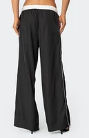 Edikted Ofir Nylon Track Pants