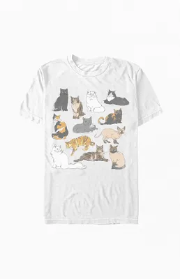 Cat Grid T-Shirt