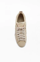 Puma Women's Beige Mayze Leather Sneakers