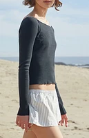 John Galt Radio Silence Mayson Long Sleeve Top