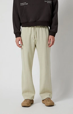 Pacsun Cream Wash Baggy Sweatpants