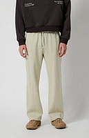 Pacsun Cream Wash Baggy Sweatpants