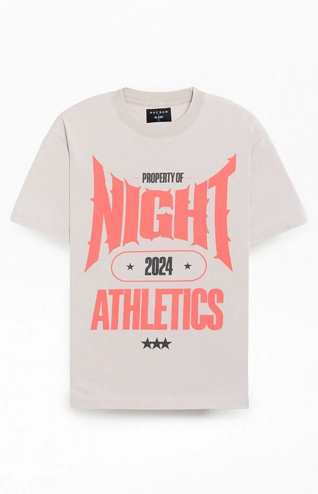 Nightlab Cream Gym T-Shirt