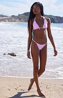 Kulani Kinis Pink Tanning Thong Bikini Bottom
