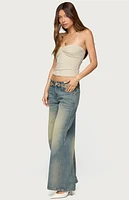 Edikted Lian Twist Front Tube Top