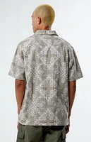 PacSun Paisley Camp Shirt