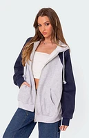 Edikted Oslo Zip Up Hoodie