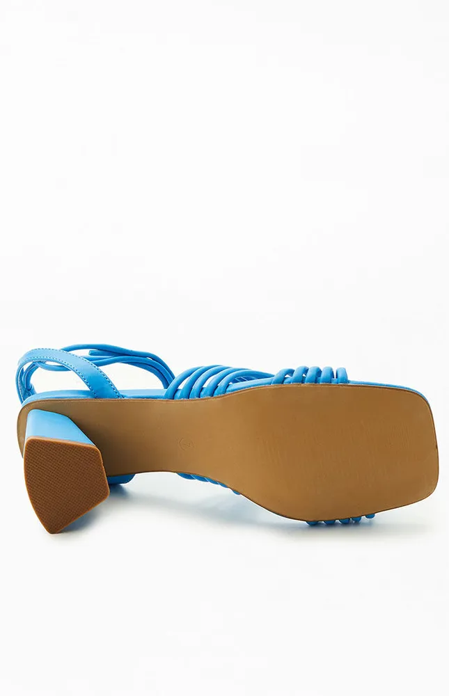 Daisy Street Women's Strappy Heeled Sandals