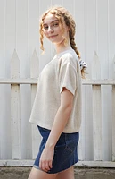 Pacsun Kids Oatmeal Boxy Oversized T-Shirt