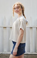 PacSun Kids Oatmeal Boxy Oversized T-Shirt