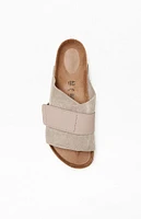 Birkenstock Tan Kyoto Slide Sandals