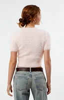 MINKPINK Millie Fluffy Knit T-Shirt