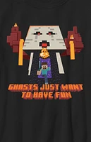 Kids Minecraft Ghasts T-Shirt