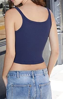 John Galt Navy Sheena Tank Top