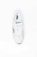 Saucony White & Silver Grid Ride Millennium Shoes