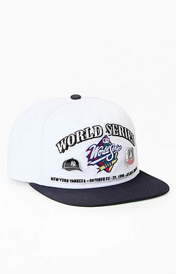 New Era 1999 World Series Yankees vs Braves Pin Golfer Snapback Hat