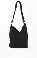 John Galt Black Shoulder Bag